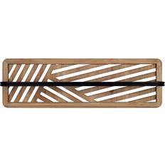 Clay Wall Decor Stratton Home Decor Laser-cut Wood and Metal Towel Bar Wall Multicolor Wall Decor