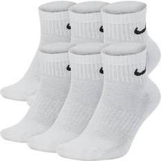 Nike Cotton Underwear Nike Everyday Cushioned Ankle Sock 6-pack - White/Black