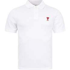 Cotton - Unisex T-shirts & Tank Tops Ami Paris Ami de Coeur Polo Shirt - White