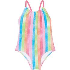 Hatley Swimwear Hatley Kids Rainbow Stripes Swimsuit (Toddler/Little Kids/Big Kids) (Toddler)