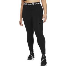 Black Tights Nike Pro 365 Leggings Women Plus size