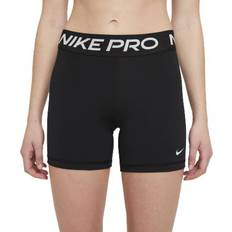 Women Clothing Nike Pro 365 5" Shorts Women - Black/White