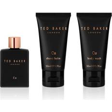 Ted Baker Men Gift Boxes Ted Baker Cu Gift Set EdT 12.5ml + Body Wash 50ml + Aftershave Balm 50ml