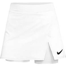 White - Women Skirts Nike Women's Court Dri-FIT Victory Tennis Skirt - White