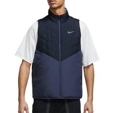 Nike Blue - Men Vests Nike Therma-Fit Repel Men's Synthetic-Fill Running Gilet