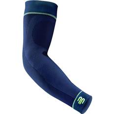 Blue - Women Arm & Leg Warmers Bauerfeind Sports Compression Sleeves Arm marine (x-long) 2021 Winter Arm & Leg Warmers
