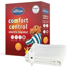 Electric heated throw Silentnight Comfort Control Electric Blanket Single