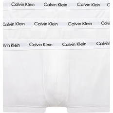 Men - White Men's Underwear Calvin Klein Cotton Stretch Trunks 3-pack - White