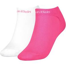 Calvin Klein Polyester Socks Calvin Klein Sneaker Gripper Socks 2-pack - Pink/White