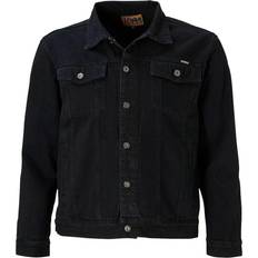 Duke Kingsize Western Trucker Style Denim Jacket - Black