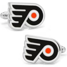 Cufflinks Inc Philadelphia Flyers Cufflinks - Silver/Black/Orange/White