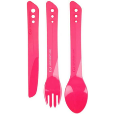 Pink Cutlery Lifeventure Ellipse Cutlery Set 3pcs