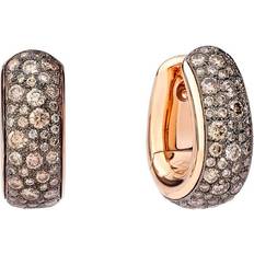 Pomellato Iconica Bold Earrings - Rose Gold/Diamonds