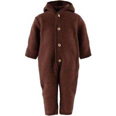 Buttons Fleece Overalls Children's Clothing ENGEL Natur Wool Overall - Cinnamon Mélange