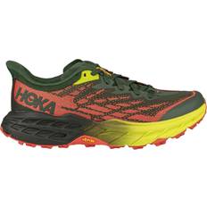 Hoka 9.5 - Men Running Shoes Hoka Speedgoat 5 M - Thyme/Fiesta