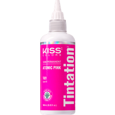Sulfate Free Semi-Permanent Hair Dyes Kiss Tintation Semi-Permanent Hair Treatment Color Atomic Pink 148ml