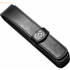 Diplomat Leather Black Single Pen Case