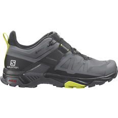 Men - Quick Lacing System Hiking Shoes Salomon X Ultra 4 GTX M - Quiet Shade/Black/Evening Primrose