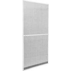 tectake Fly screen for door frame fly screen door, screen door, insect mesh white