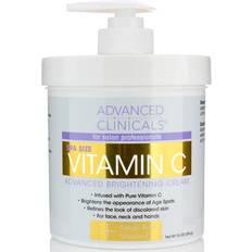 Body Care on sale Advanced Clinicals Vitamin C Brightening Body Cream 454g