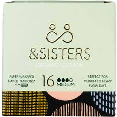 Tampons on sale &Sisters Naked Medium 16-pack
