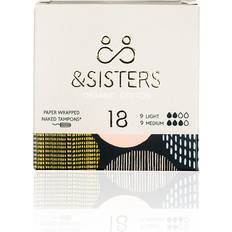 Tampons on sale &Sisters Naked Mixed 18-pack