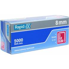 Rapid 53/8MM Galvanised Staples (Pack-5000)