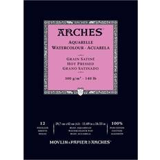 Arches Watercolor Pad Hot Pressed A3 300g 12 sheets