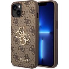 Guess 4G Big Metal Logo Case for iPhone 14
