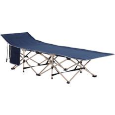 OutSunny Camping Furniture OutSunny Single Portable Military Sleeping Bed Camping Cot