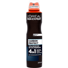 L'Oréal Paris Oily Skin Deodorants L'Oréal Paris Men Expert Carbon Protect 48H Anti-Perspirant Deo Spray 150ml