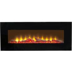 Black Electric Fireplaces Sureflame WM-9331