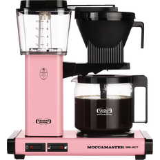 Pink Coffee Makers Moccamaster KBG 741 Select Coffee Machine-