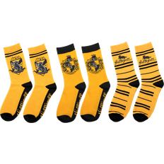 Women - Yellow Socks Cinereplicas Hufflepuff Socks 3-packs - Yellow
