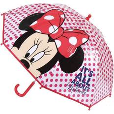 Disney Textiel Trade Kid's Minnie Mouse and Polka-Dot Transparent Bubble Red one size
