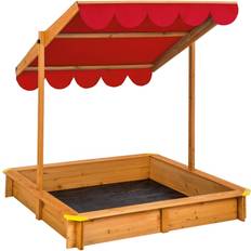 Tectake Outdoor Toys tectake Sandpit with Roof