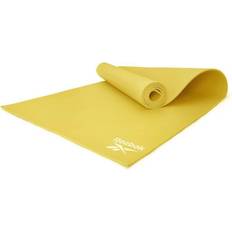 Yellow Yoga Equipment Reebok 4mm Yoga Mat