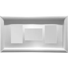 White Photo Frames Premier Housewares White 3 Photo Multi Photo Frame