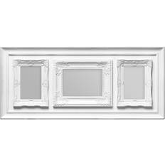 White Photo Frames Premier Housewares Vintage Style White 3 Photo Frame