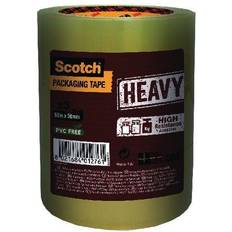 Scotch Packaging Tape Heavy 50mmx66m Clear (3 Pack)