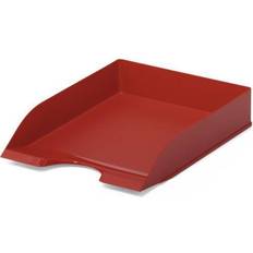 Paper Storage & Desk Organizers Durable Basic A4 Letter Tray Red 10930DR