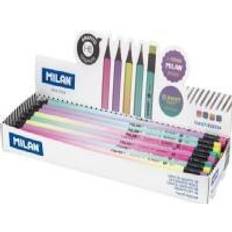 MiLAN Sunset Series 24 HB Round Graphite Pencils with Rubber