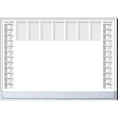 Sigel Protect HO366 Desk pad Two-year planner Grey (W x H) 595 mm x 410 mm