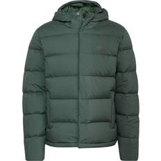 Adidas Men - S Jackets adidas Helionic Hooded Down Jacket - Green Oxide