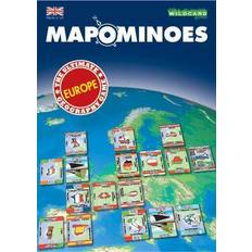 Wildcard Mapominoes: Europe