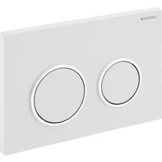White Flush Buttons Geberit Kappa 21 (617085300)