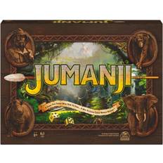 Spin Master Jumanji The Game, The Classic Scary Adventure Family Board Game Based on the Action-Comedy Movie, for Kids and Adults Ages 8 & up
