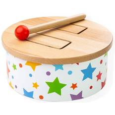 Bigjigs Musical Toys Bigjigs Wooden Drum