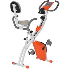 Foldable Exercise Bikes Homcom 2-in-1 Upright