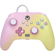 PowerA Xbox One Game Controllers PowerA Xbox Series Enhanced Wired Controller - Pink Lemonade